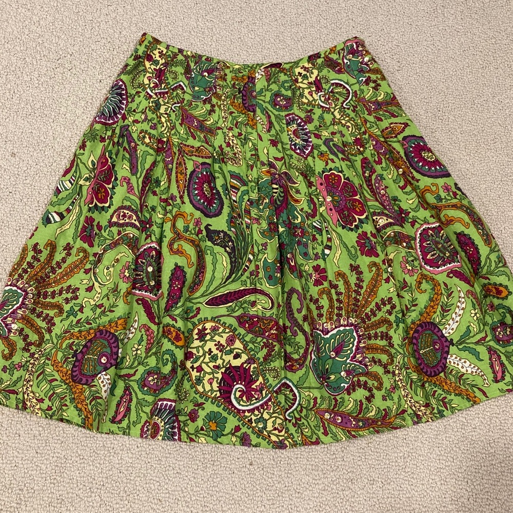 Boho chic beaded skirt